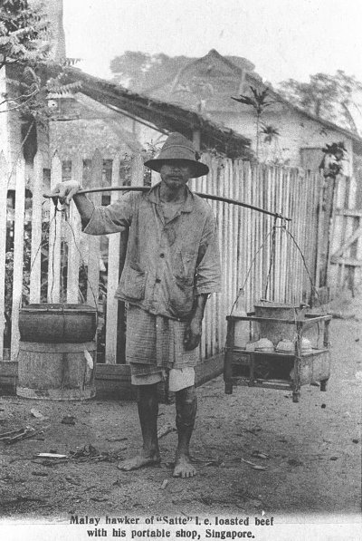 沙爹小贩，1900年代