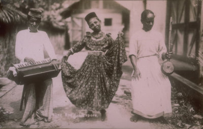 印度族乐手与女舞者，1900年代