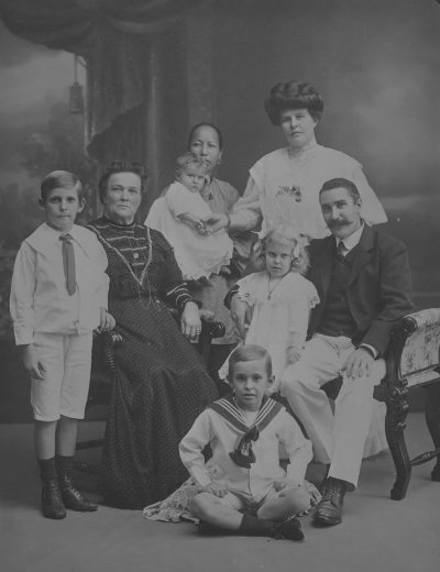 欧籍家庭与华族保姆，1900年代