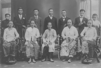 土生华人家庭，1920年代