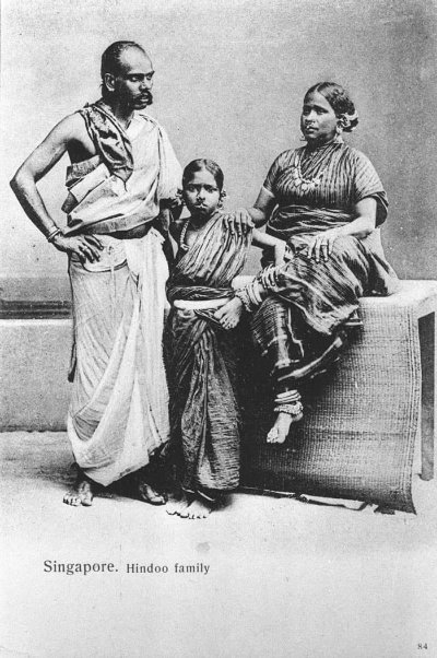 印度族家庭，1890年代