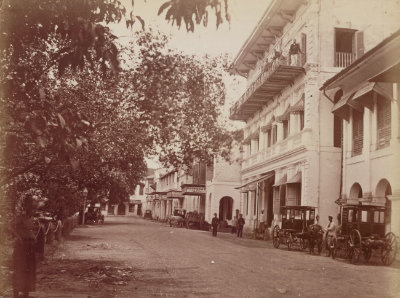 莱佛士坊，1880年代