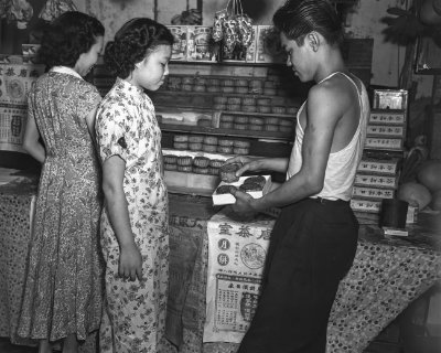 买月饼过中秋，1951年