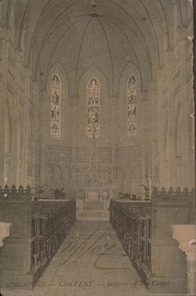 圣婴修道院教堂内部，1900年代