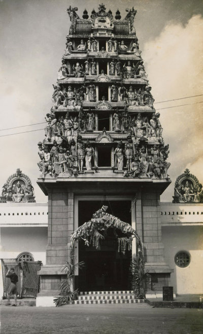 马里安曼兴都庙，1950年代