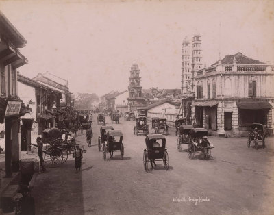 桥南路，1890年代