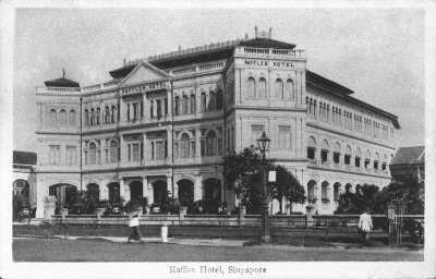 莱佛士酒店，1900年代